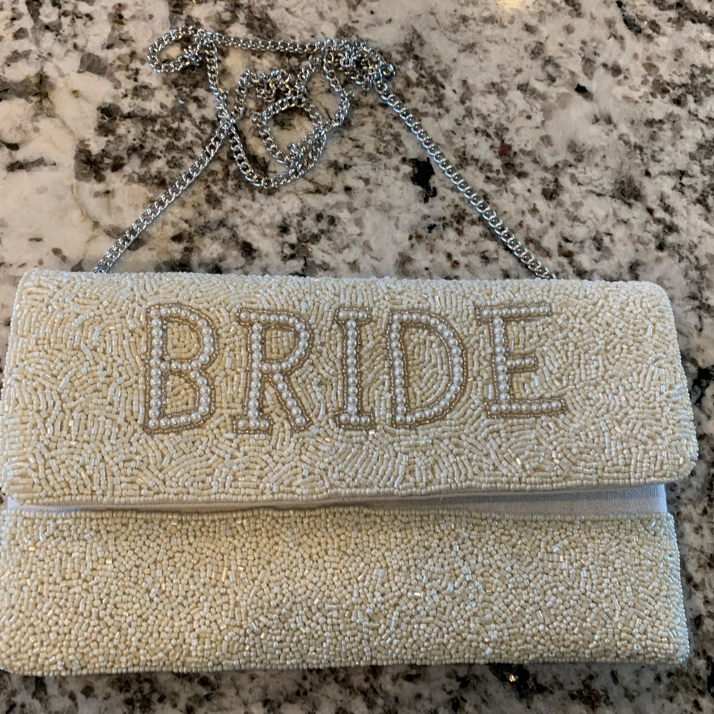 Beaded Bride purse